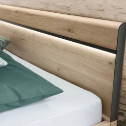 Wohnen Hochwertiges Schlafzimmer Set mit LED - Licruva (vierteilig)