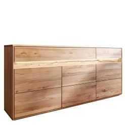 Wohnen Sideboards & Kommoden|Sideboards & Kommoden*Hochwertiges Wildeiche Sideboard 184x86x44 cm - Acmida
