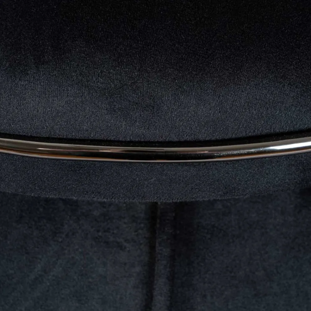 Wohnen Graue Möbel|Schwarze Möbel*Hocker in Schwarz mit Dunkelgrau - Paladion