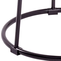 Wohnen Hocker mit Samt Rosen Motiv - Henrics