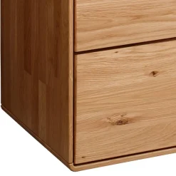 Wohnen Flurkommoden*Hohe Holzkommode aus Wildeiche Massivholz - Darcona