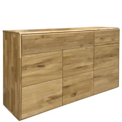 Wohnen Hohe Kommode aus Wildeiche Massivholz - Feanor