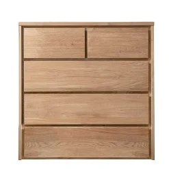 Wohnen Kommoden|Flurkommoden*Hohe Kommode mit fünf Schubladen - Villa