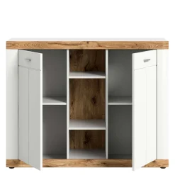 Wohnen Hohe Kommode mit zwei Türen & drei Fächern - Hihat