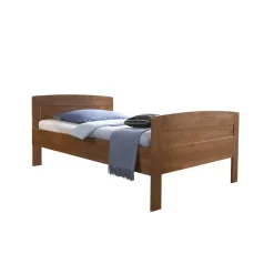 Wohnen Hohes Bett Florentina aus Buche Massivholz