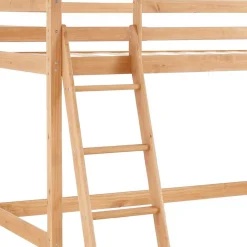 Kinder Wohnen Hohes Hochbett aus Kiefer Massivholz - Usavina