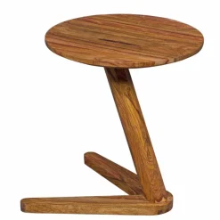 Wohnen Holz Designertisch Jamsons mit Tischplatte rund