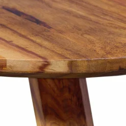 Wohnen Holz Designertisch Jamsons mit Tischplatte rund