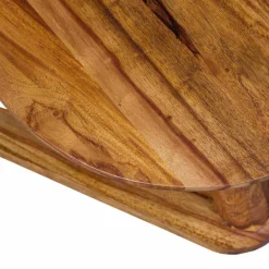 Wohnen Holz Designertisch Jamsons mit Tischplatte rund