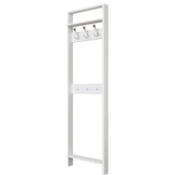 Wohnen Garderoben|Garderoben*Holz Dielenmöbel in Weiß gewachst - Oranias (vierteilig)