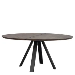 Wohnen Holz Essgruppe in Rund - Granada (siebenteilig)