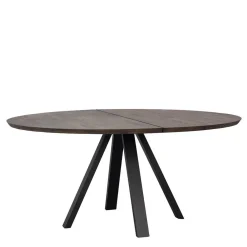 Wohnen Holz Essgruppe in Rund - Granada (siebenteilig)