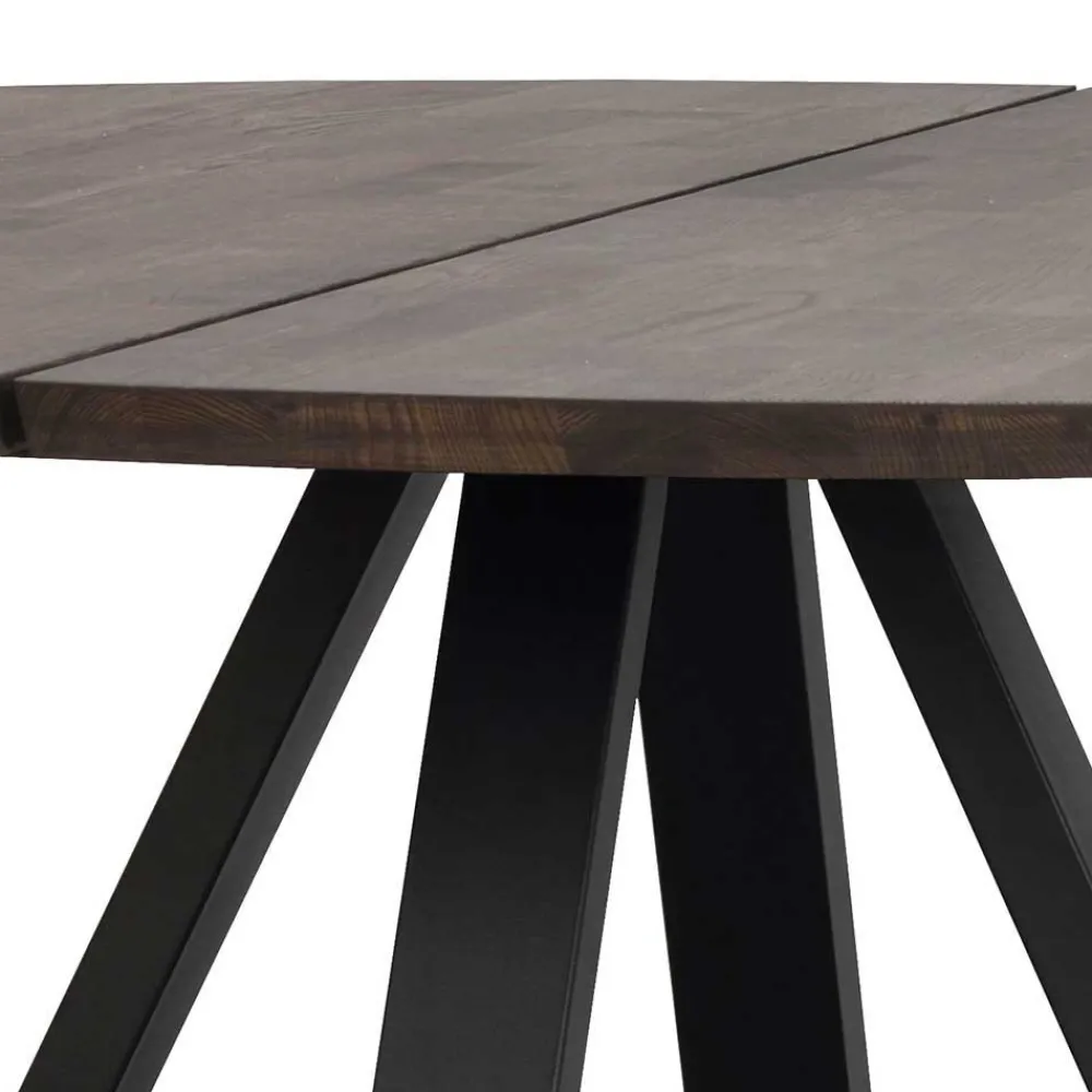 Wohnen Holz Essgruppe in Rund - Granada (siebenteilig)