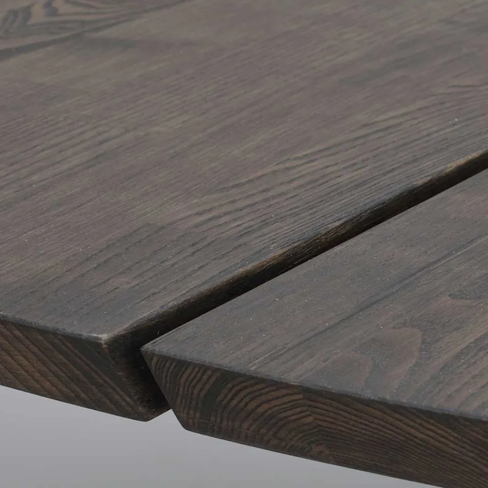 Wohnen Holz Essgruppe in Rund - Granada (siebenteilig)