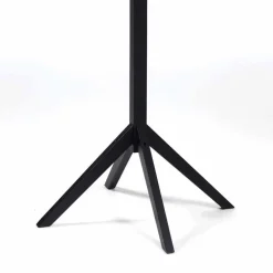 Wohnen Holz Garderobenständer in Schwarz lackiert - Geskan