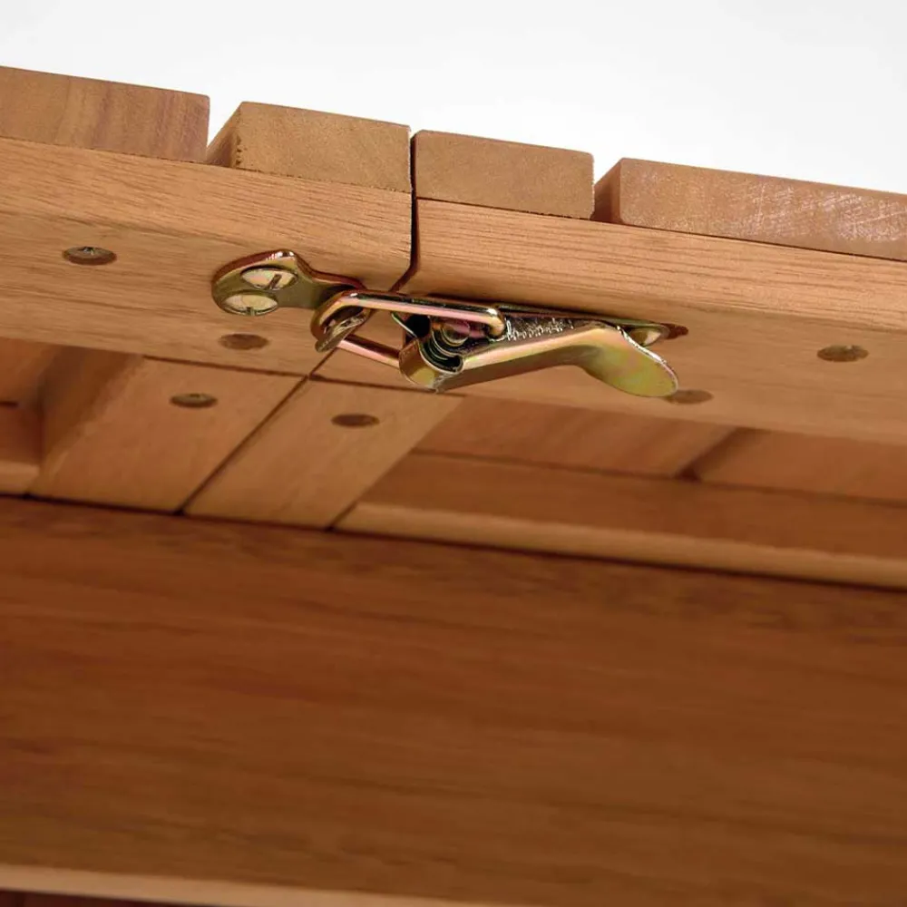 Wohnen Naturholzmöbel|Massivholzmöbel*Holz Gartentisch mit Butterflyauszug - Delphio