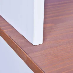 Wohnen Holz Landhaus Büfett in Weiß Braun - Vatina