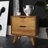 Wohnen Kommoden|Nachttische*Holz Nachtkommode aus Wildeiche - Eavy
