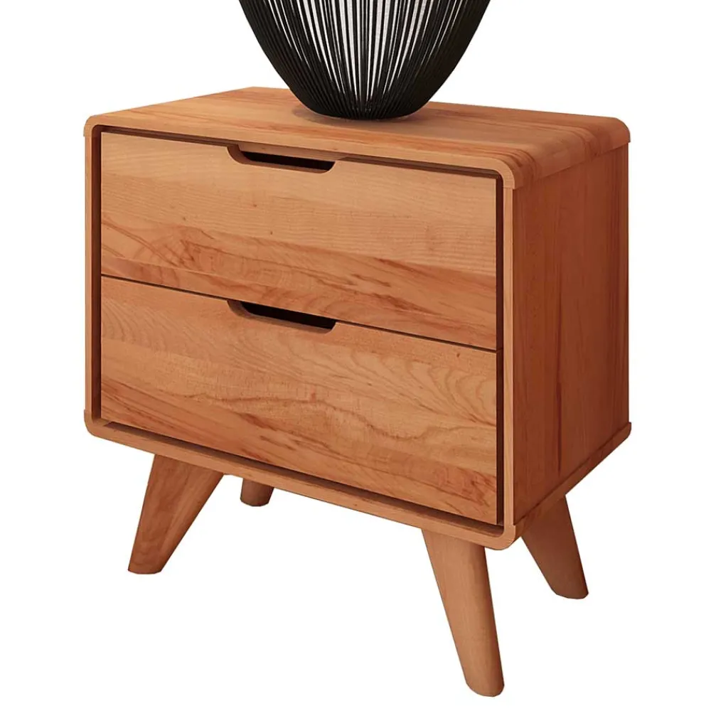 Wohnen Holz Nachttische mit Schubladen - Junola