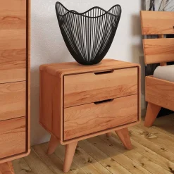 Wohnen Holz Nachttische mit Schubladen - Junola