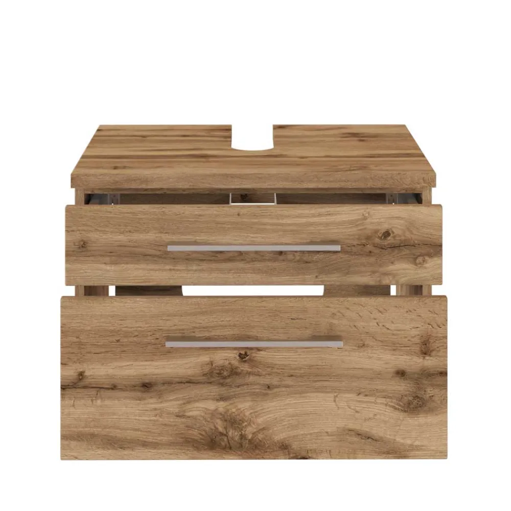Wohnen Waschtisch|Waschbeckenunterschränke*Holz Optik Waschbecken Schrank 60 cm - Userina