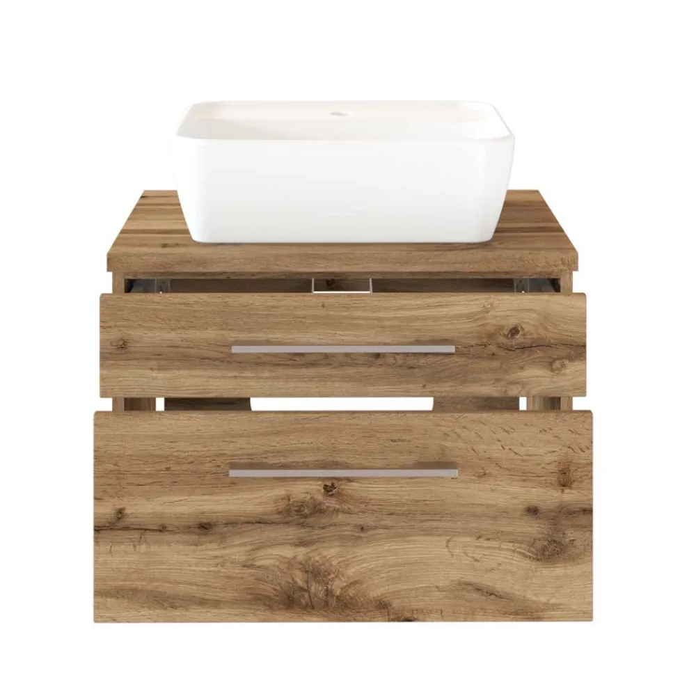 Wohnen Waschtisch|Waschbeckenunterschränke*Holz Optik Waschtisch in Wildeiche - Userina