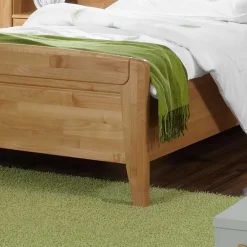 Wohnen Naturholzmöbel|Betten*Holzbett Bordeaux aus Erle