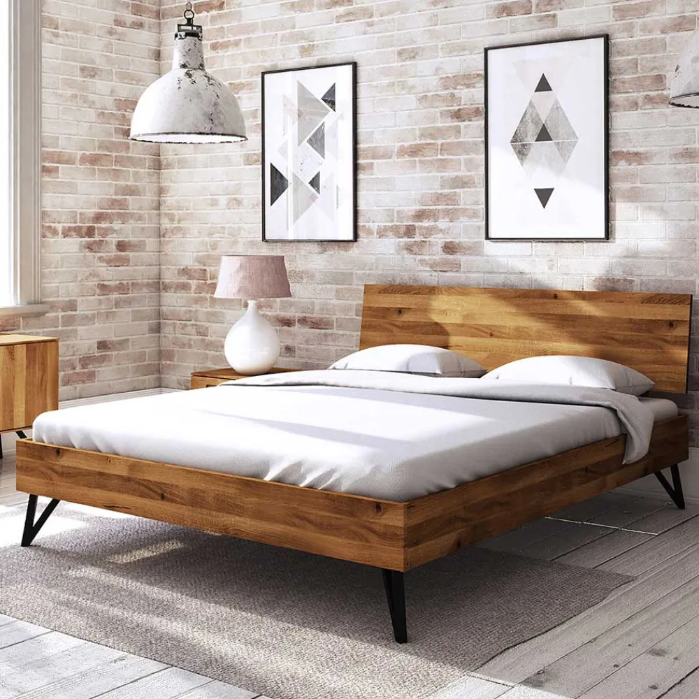 Wohnen Holzbett mit Überlänge 220 cm - Mandirov