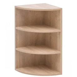 Wohnen Holzdekor Hängeregal für die Ecke - Estateas