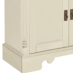 Wohnen Holzkommode in Cremefarben gewachst - Rospus