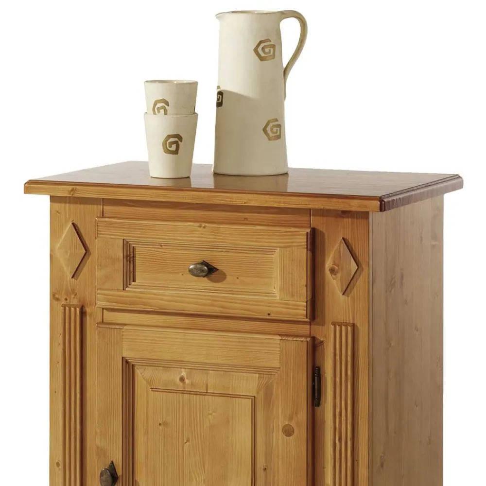 Wohnen Flurkommoden*Holzkommode Terezza aus Fichte Massivholz