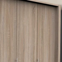 Wohnen Holzoptik Schlafzimmerschrank 2 türig - Zayun