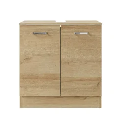 Wohnen Badschränke|Waschtisch*Holzoptik Waschbeckenschrank in Eiche - Habanna