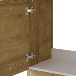 Wohnen Badschränke|Waschtisch*Holzoptik Waschbeckenschrank in Eiche - Habanna