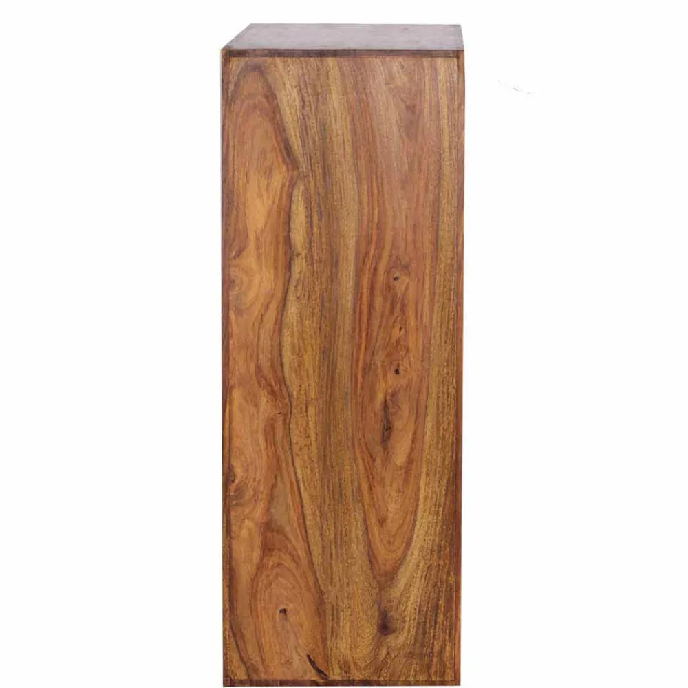 Wohnen Regale|Esszimmerregale*Holzregal massiv Hoslo quadratisches Design