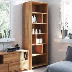 Wohnen Holzregal Salomonia aus Kernbuche Massivholz