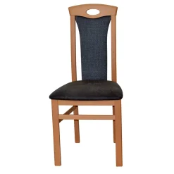 Wohnen Küchenstühle|Esszimmerstühle*Holzstühle in Buche & Anthrazit - Moyico (2er Set)