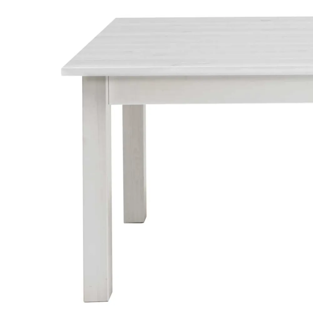 Wohnen Holztisch Zanaris in Weiß