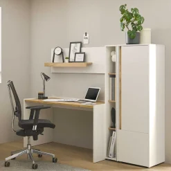 Wohnen Home Office Arbeitsplatz & Stauraum - Nonessia (vierteilig)