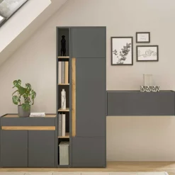 Wohnen Home Office Kombination Set - Ahilav (vierteilig)