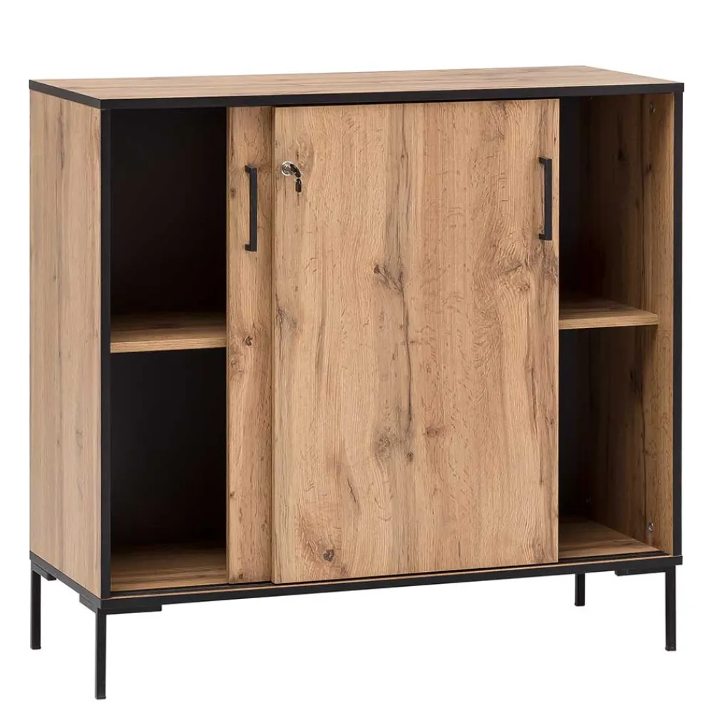 Wohnen Büroschränke*Home Office Schrank mit Schiebetüren - Zustic