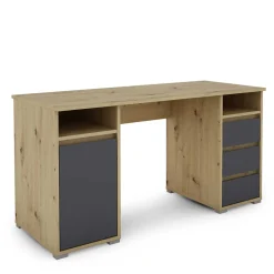 Wohnen Jugendzimmertische|Kinderschreibtische*Home Office Schreibtisch zweifarbig - Castlon