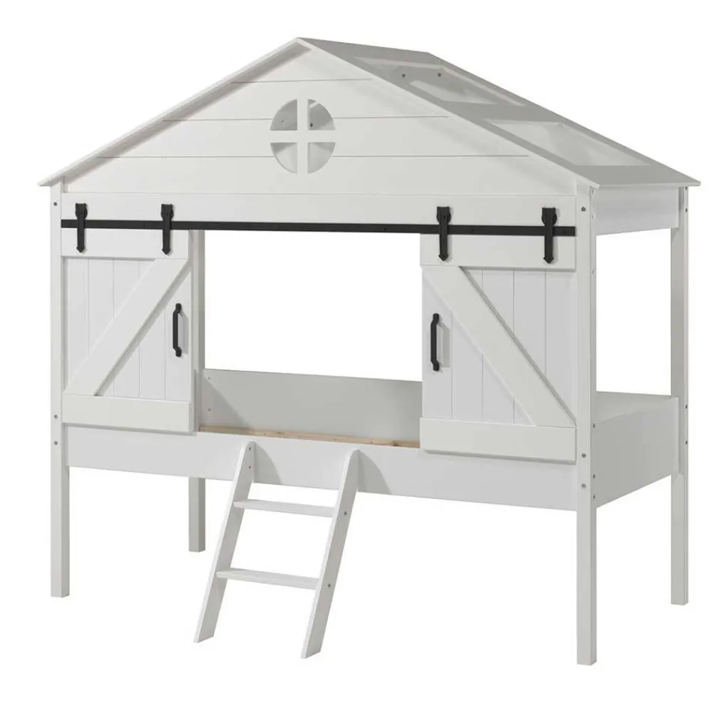 Wohnen Kinderbetten*Hütten Spielbett halbhoch - Elias