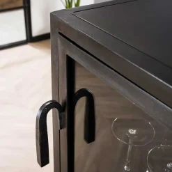 Wohnen Esszimmerschränke*Industrial Barschrank aus Metall - Brayden