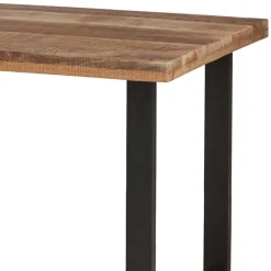 Wohnen Loft Möbel|Industrial Möbel*Industrial Bartisch aus Mangobaum Massivholz - Pauletta