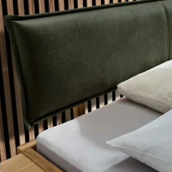 Wohnen Industrial Bett & Nachttische Set - Greta (dreiteilig)