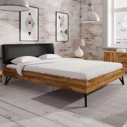 Wohnen Industrial Bett mit 190 cm Länge - Mandirov