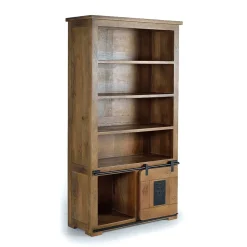 Wohnen Massivholzmöbel|Esszimmerregale*Industrial Design Bücherregal aus Mangoholz - Semian