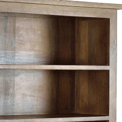 Wohnen Massivholzmöbel|Esszimmerregale*Industrial Design Bücherregal aus Mangoholz - Semian