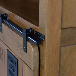 Wohnen Massivholzmöbel|Esszimmerregale*Industrial Design Bücherregal aus Mangoholz - Semian